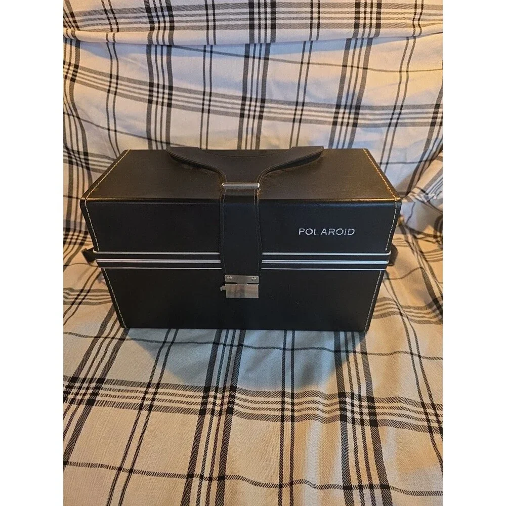 Polaroid Countdown 90 Automatic Land Camera Vintage Kit with Case and Flash READ